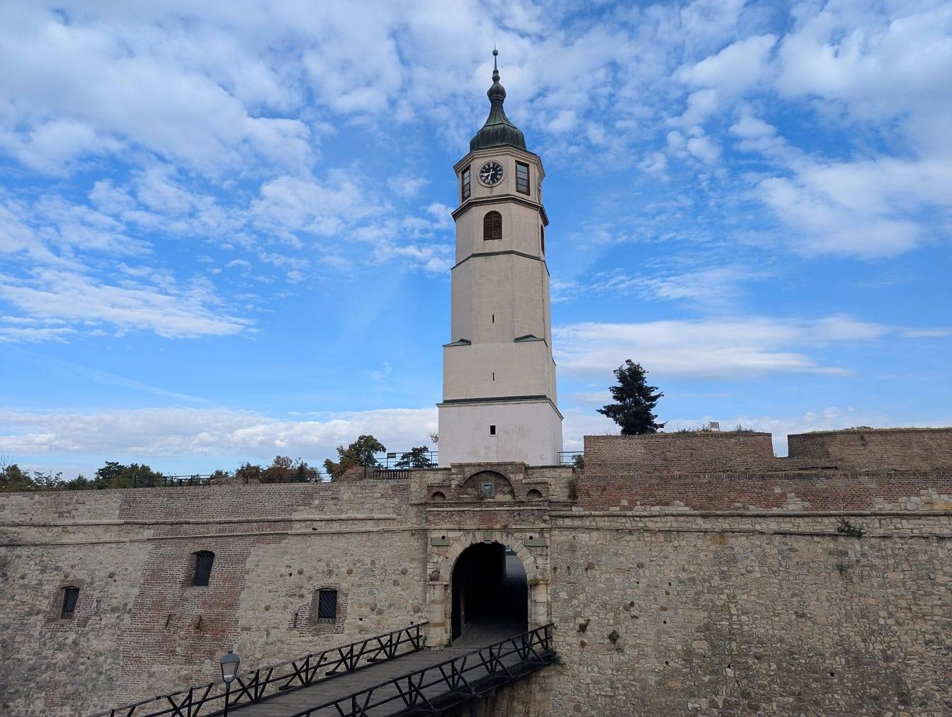 Belgrádi vár Kalemegdan park falak